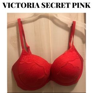Red Victoria Secret  bombshell push up padded bra